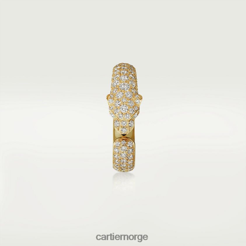smykker Cartier panterring gult gull F4466N76