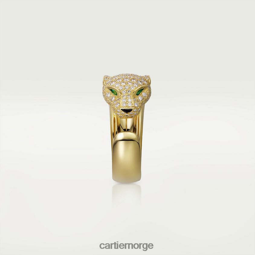 smykker Cartier panterring gult gull F4466N79