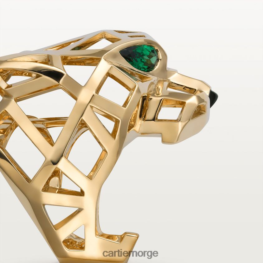 smykker Cartier panterring gult gull F4466N84