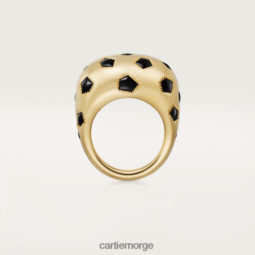 smykker Cartier panterring gult gull F4466N96