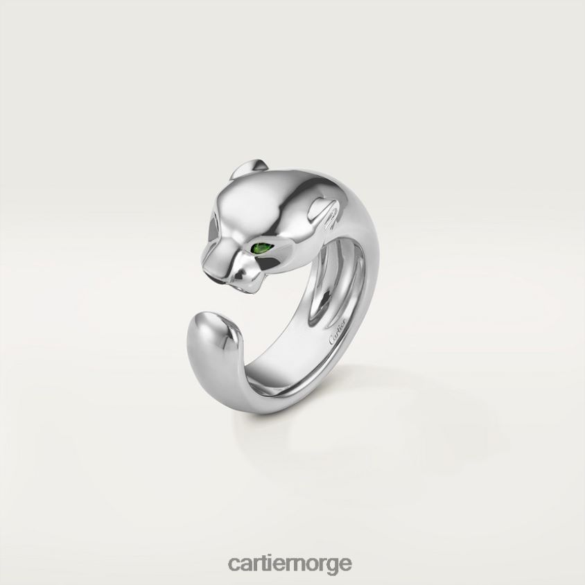 smykker Cartier panterring hvitt gull F4466N64
