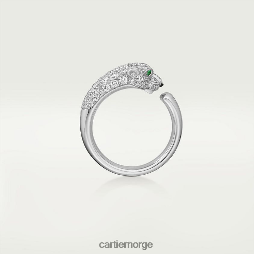 smykker Cartier panterring hvitt gull F4466N75