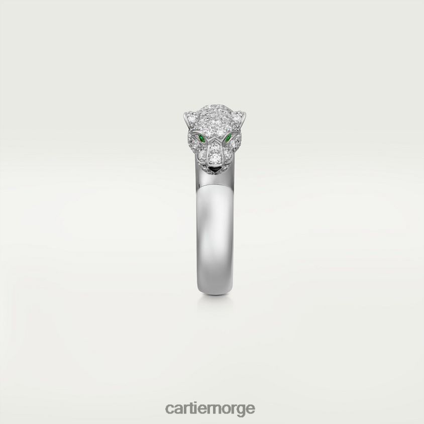 smykker Cartier panterring hvitt gull F4466N75