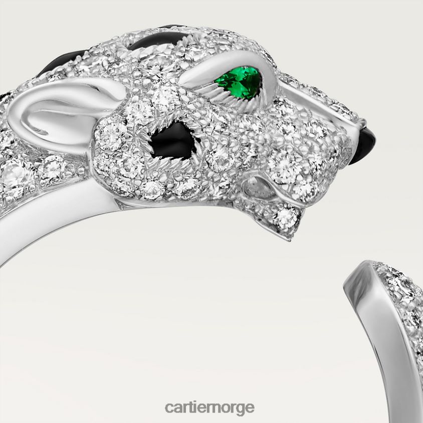smykker Cartier panterring hvitt gull F4466N83
