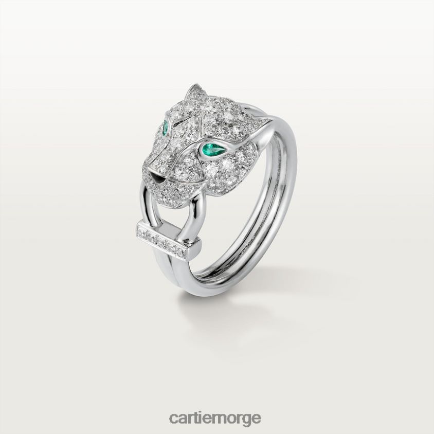 smykker Cartier panterring hvitt gull F4466N88