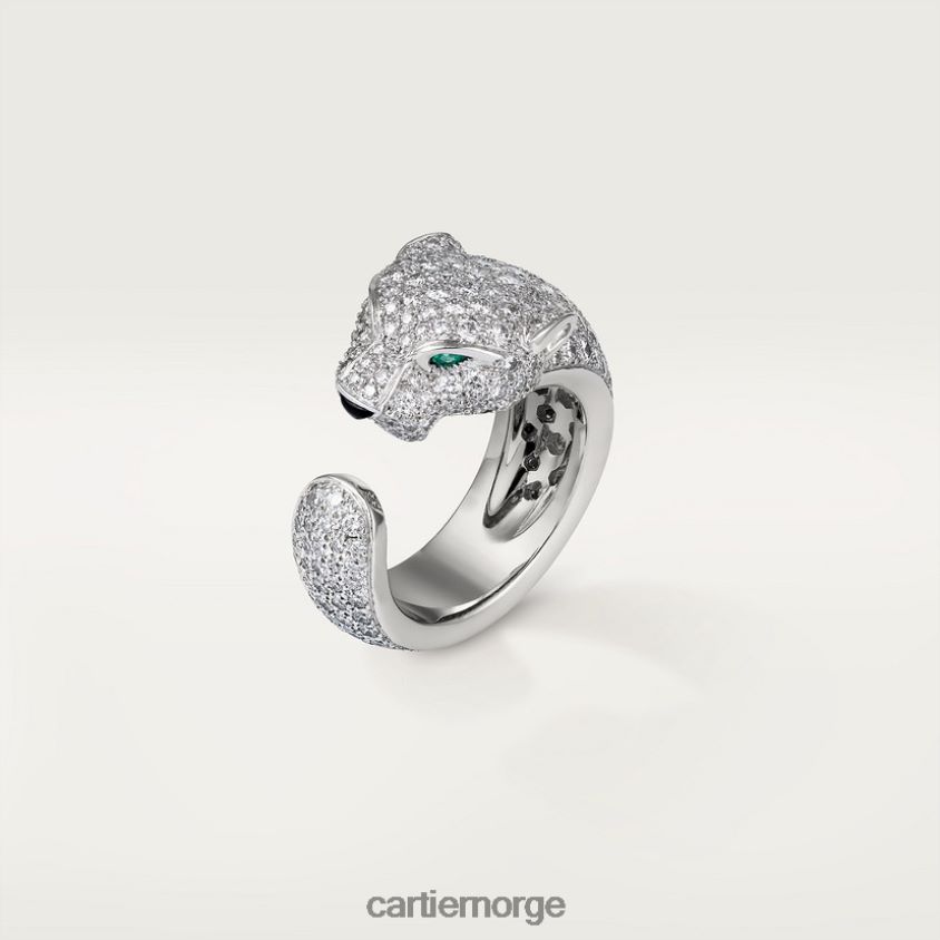 smykker Cartier panterring hvitt gull F4466N89