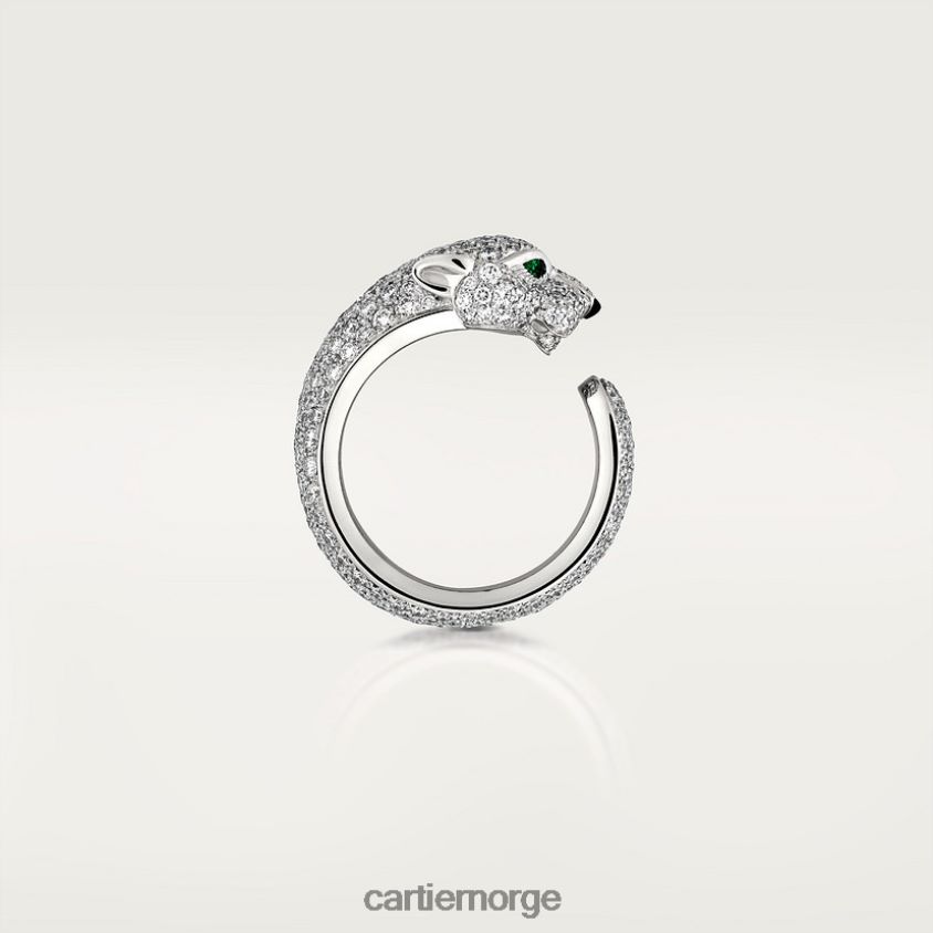 smykker Cartier panterring hvitt gull F4466N89