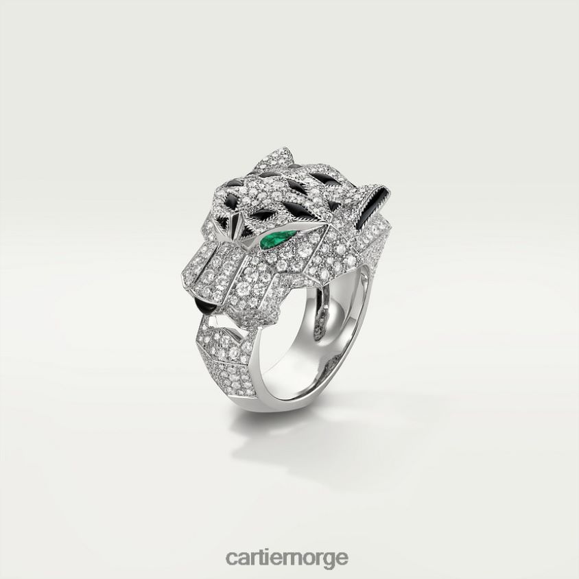 smykker Cartier panterring hvitt gull F4466N93
