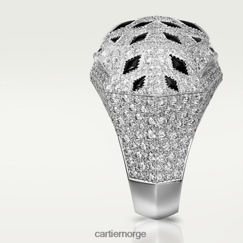 smykker Cartier panterring hvitt gull F4466N93