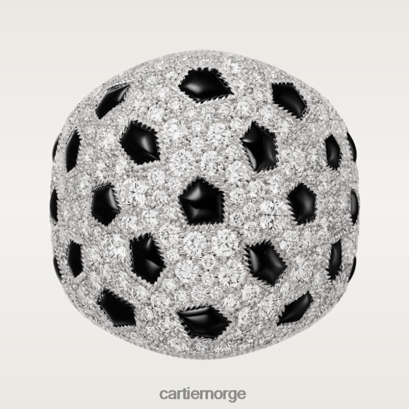smykker Cartier panterring stilig F4466N97