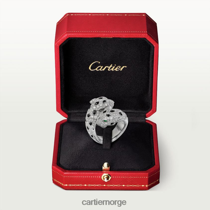 smykker Cartier panterring stilig F4466N98
