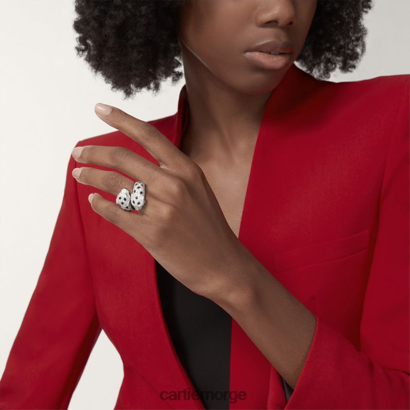 smykker Cartier panterring stilig F4466N98