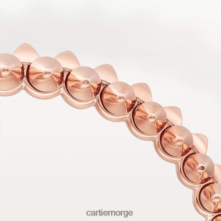 smykker Cartier armbånd sammenstøt Rose gull F4466N278