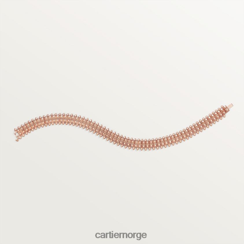 smykker Cartier clash armbånd Rose gull F4466N273