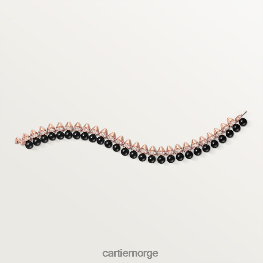 smykker Cartier clash armbånd Rose gull F4466N284