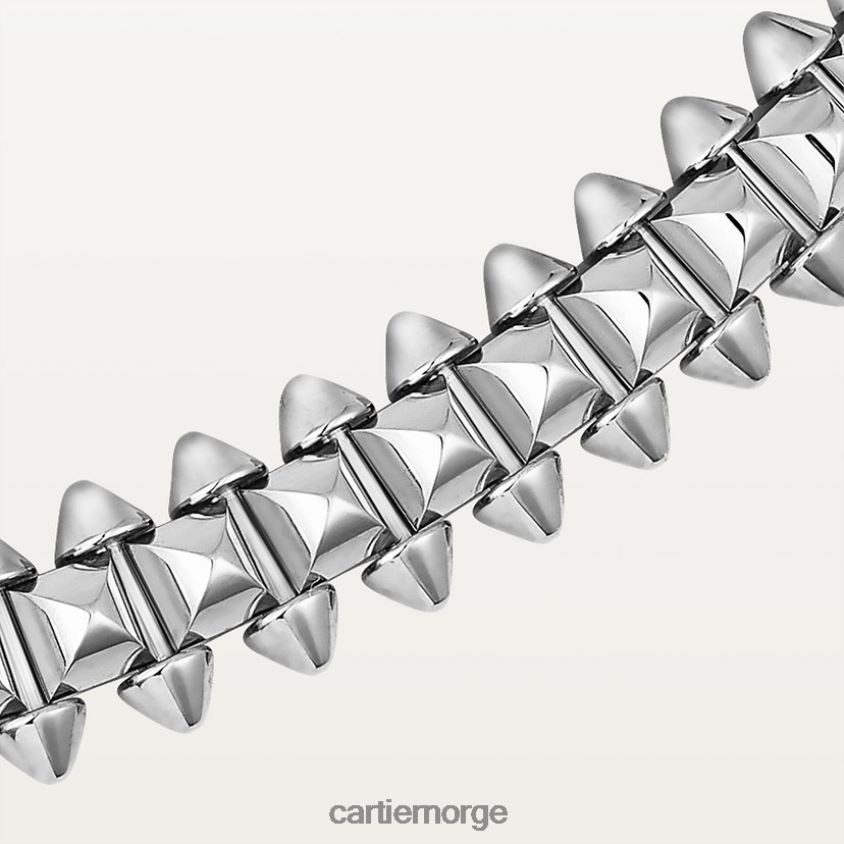 smykker Cartier clash kjede, fleksibel medium modell hvitt gull F4466N372