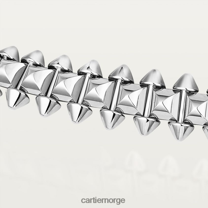 smykker Cartier clash kjede, fleksibel medium modell hvitt gull F4466N372