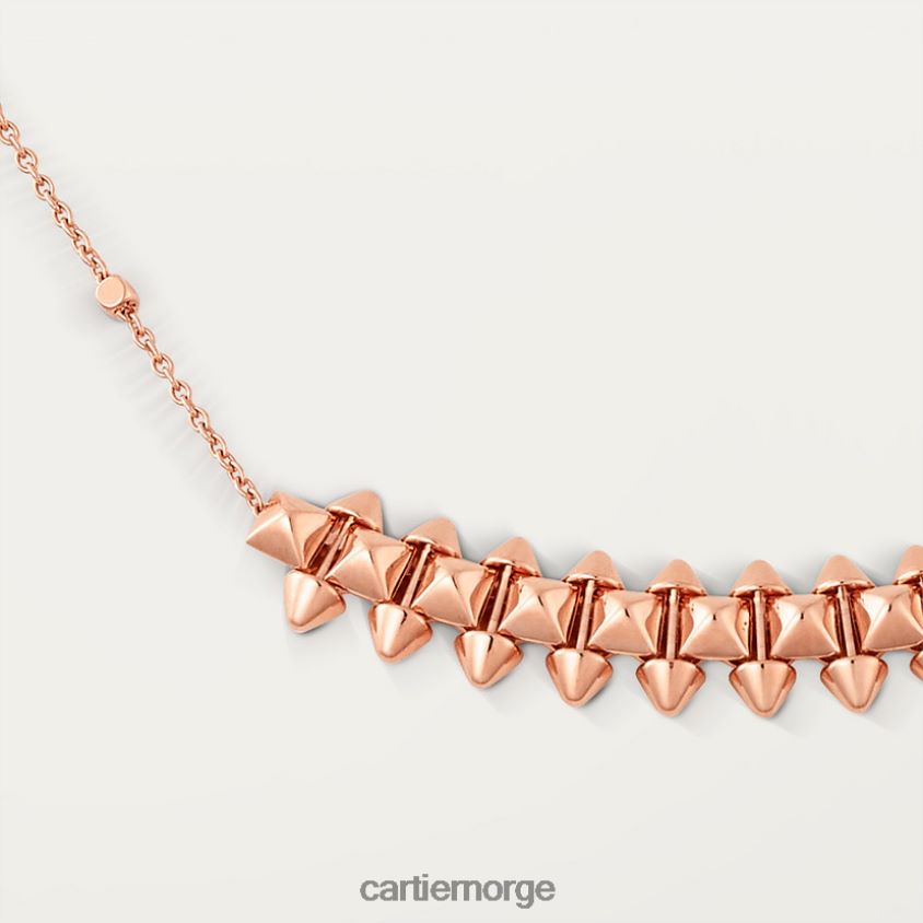 smykker Cartier clash kjede medium modell Rose gull F4466N368