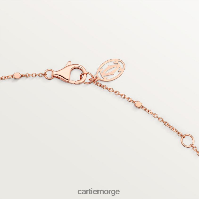 smykker Cartier clash kjede medium modell Rose gull F4466N368