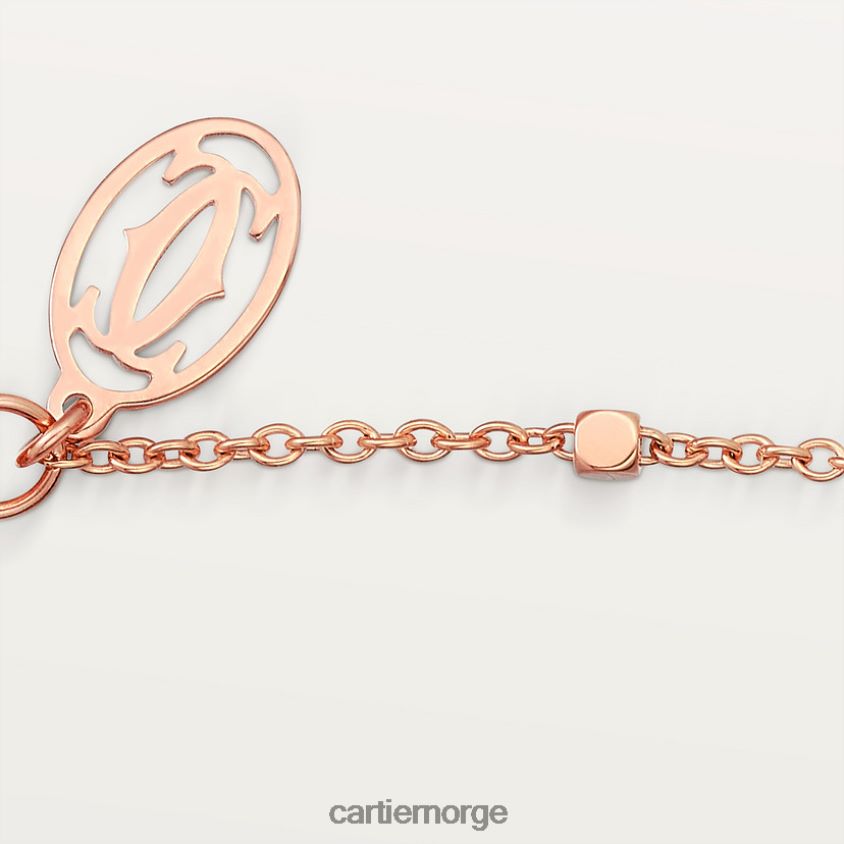 smykker Cartier clash kjede medium modell Rose gull F4466N368