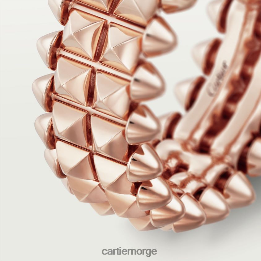 smykker Cartier clash ring Rose gull F4466N114