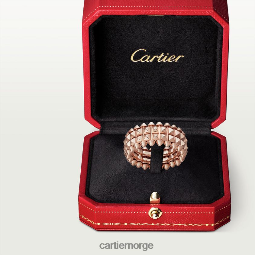 smykker Cartier clash ring Rose gull F4466N114