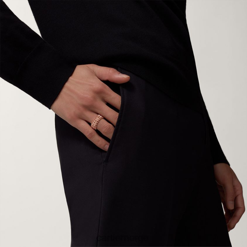 smykker Cartier clash ring Rose gull F4466N114