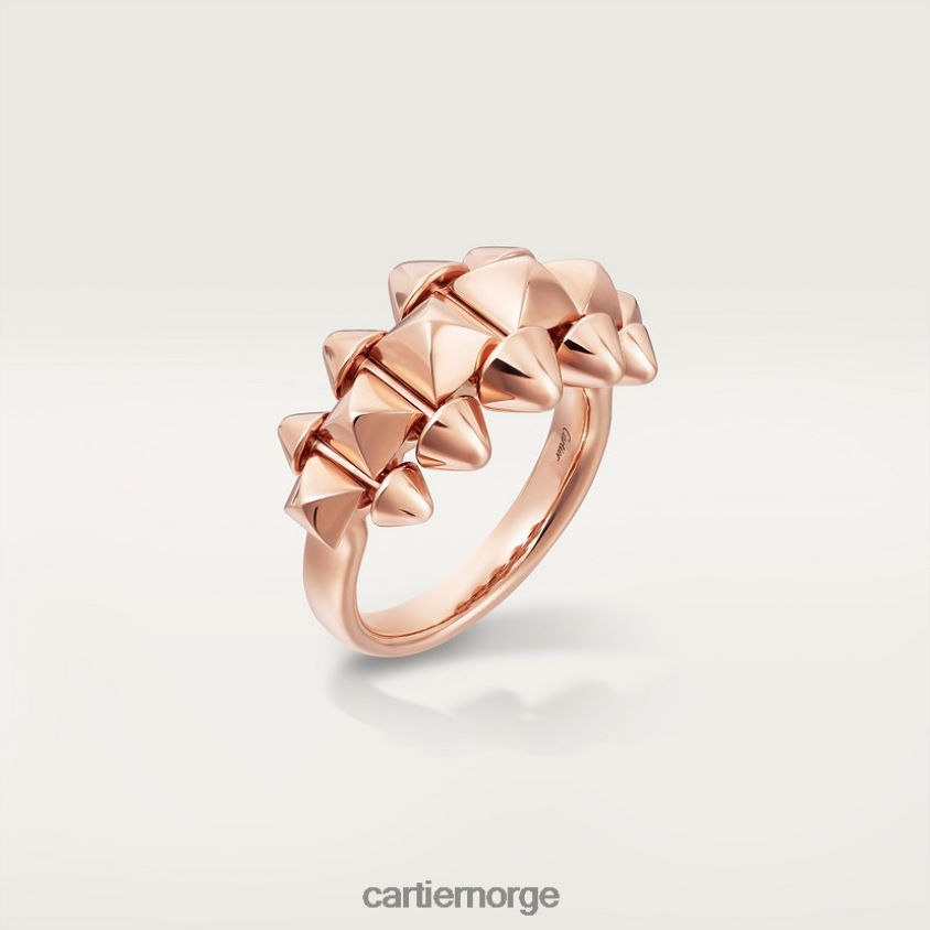 smykker Cartier clash ring Rose gull F4466N121