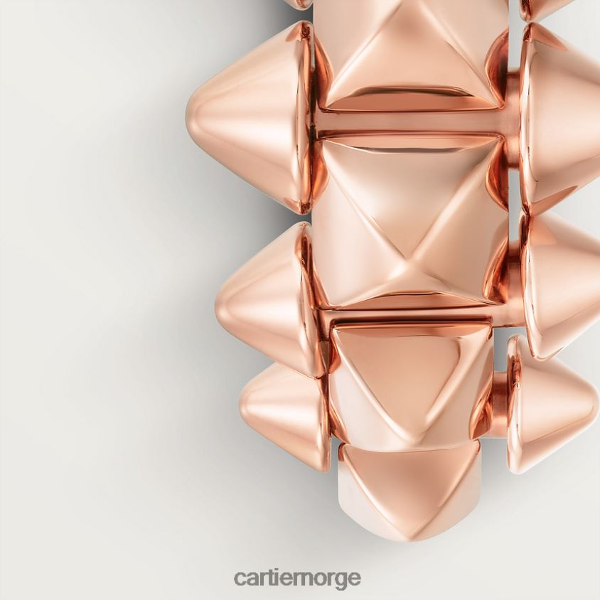 smykker Cartier clash ring Rose gull F4466N121