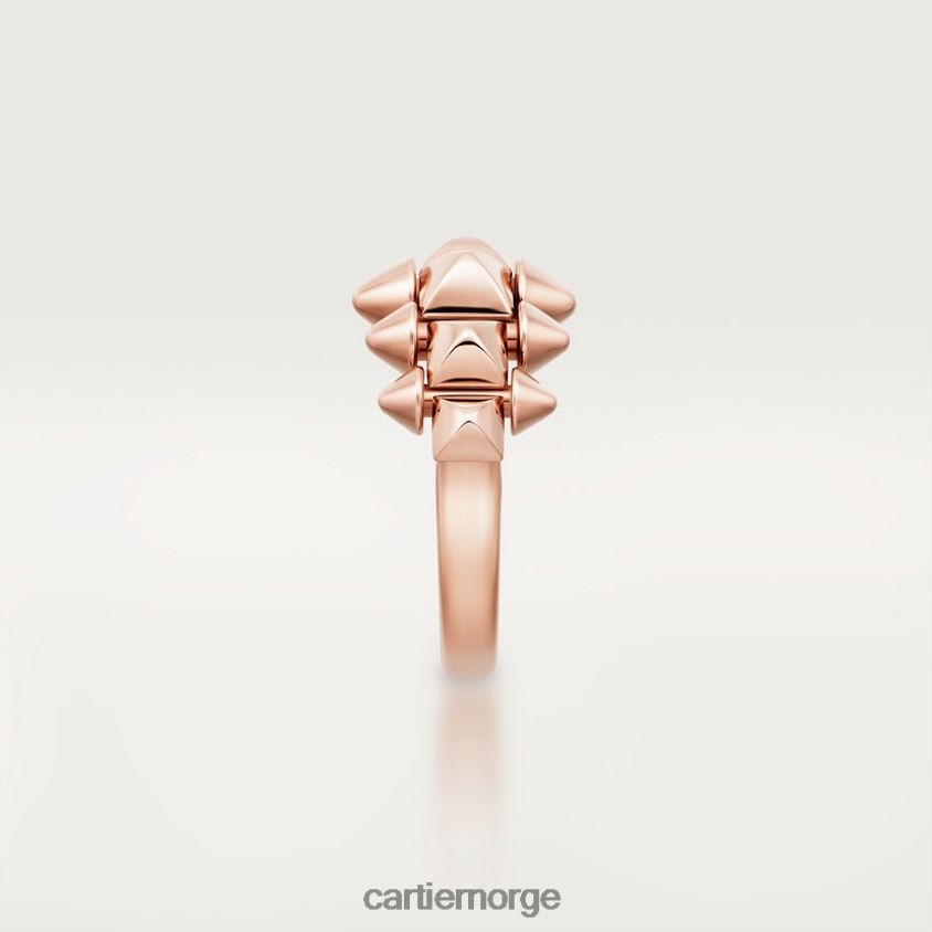 smykker Cartier clash ring Rose gull F4466N121