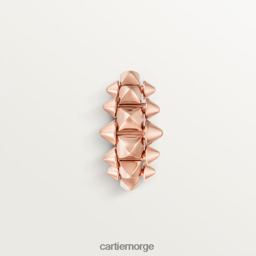 smykker Cartier clash ring Rose gull F4466N121