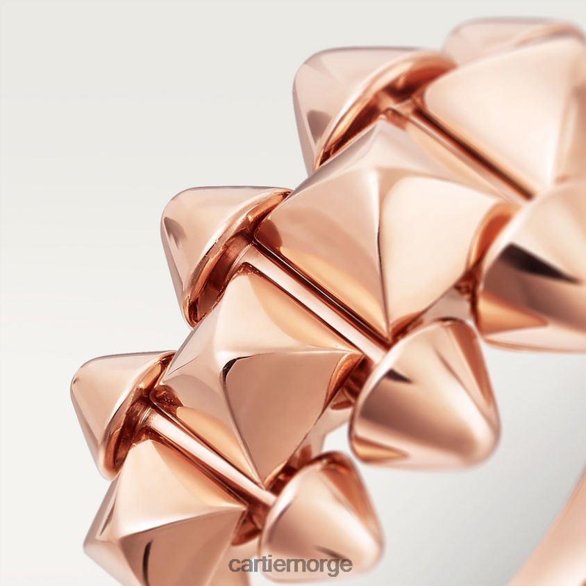 smykker Cartier clash ring Rose gull F4466N121