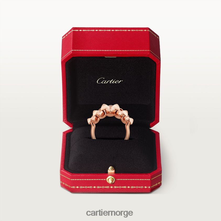 smykker Cartier clash ring Rose gull F4466N121