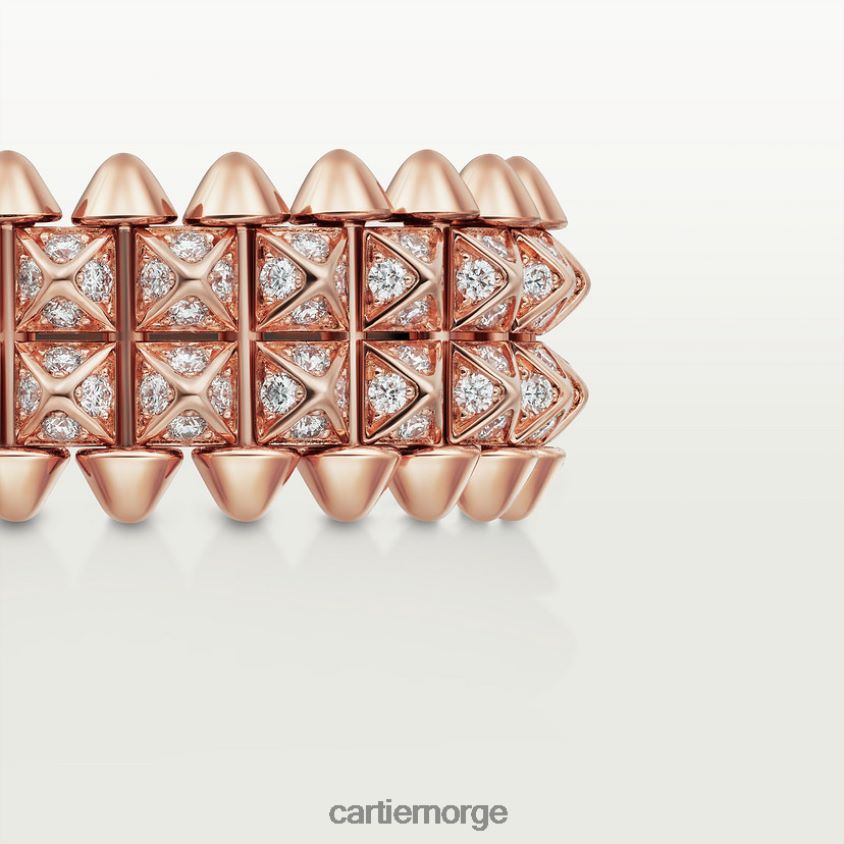 smykker Cartier clash ring Rose gull F4466N124