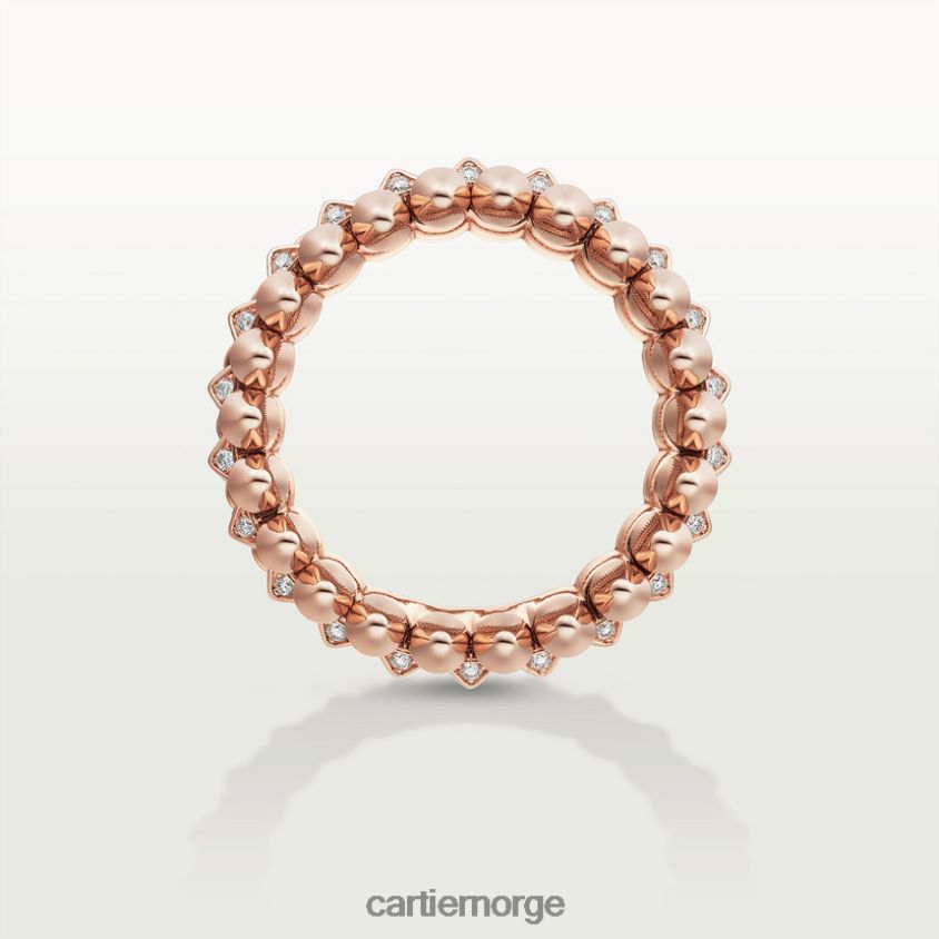 smykker Cartier clash ring Rose gull F4466N124