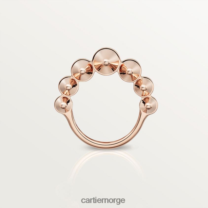 smykker Cartier clash ring Rose gull F4466N125