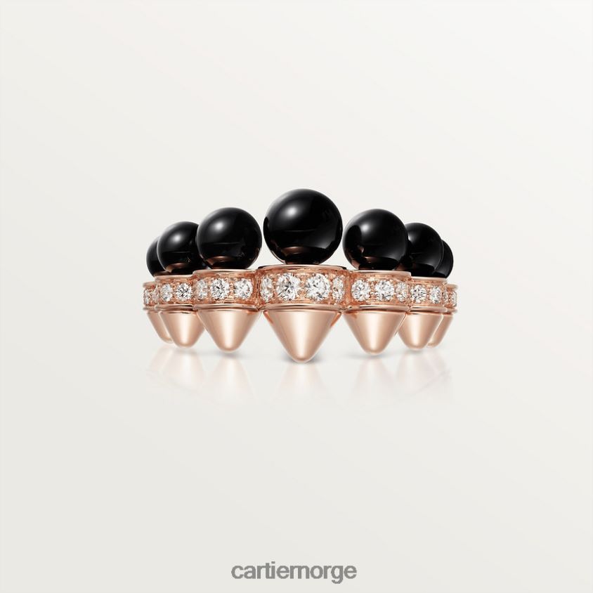 smykker Cartier clash ring Rose gull F4466N125