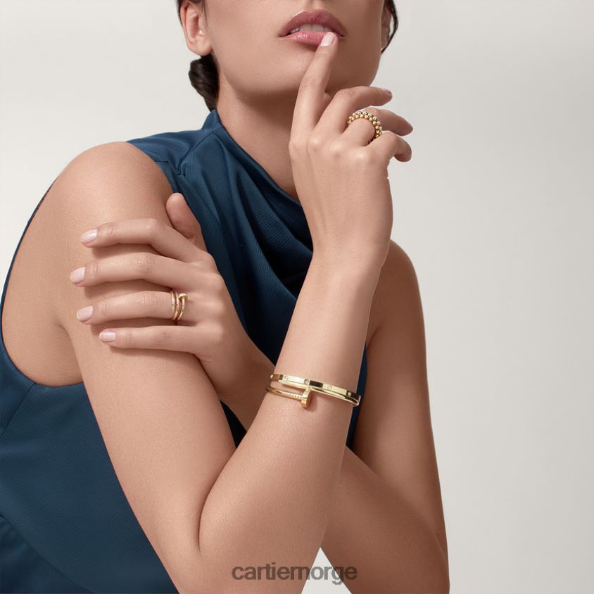 smykker Cartier clash ring diamanter Rose gull F4466N118