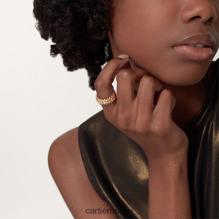 smykker Cartier clash ring gult gull F4466N113