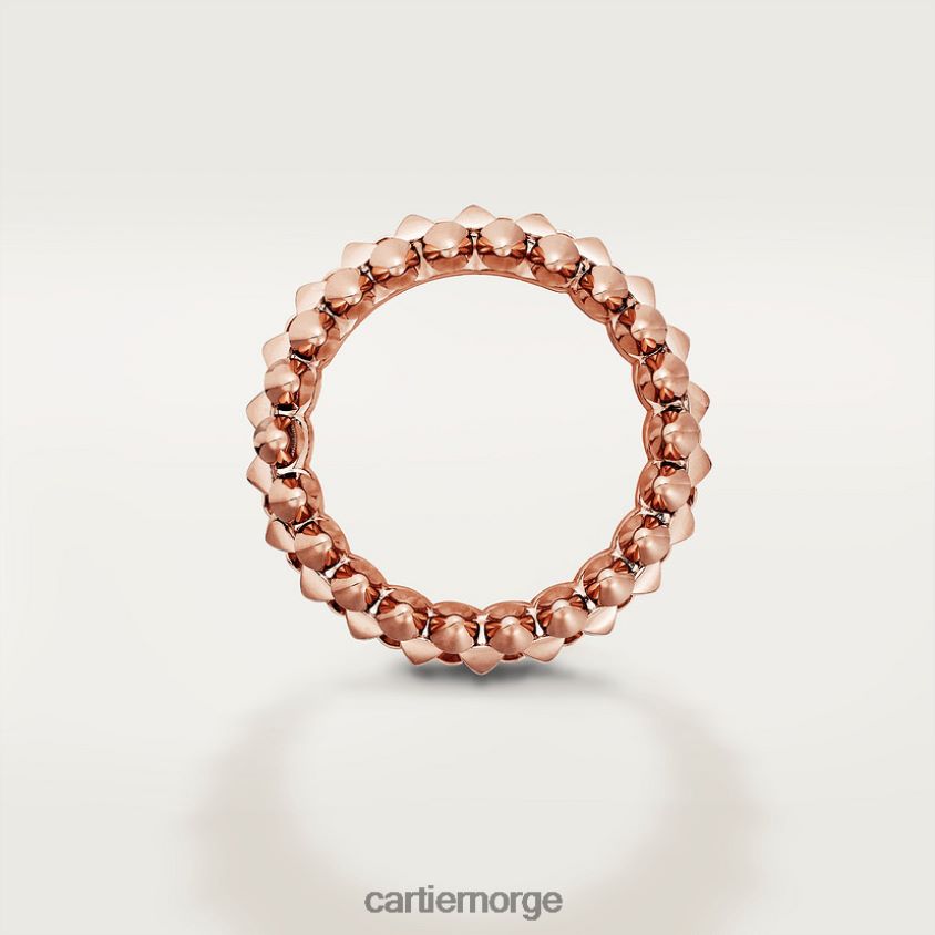 smykker Cartier clash ring liten modell Rose gull F4466N115