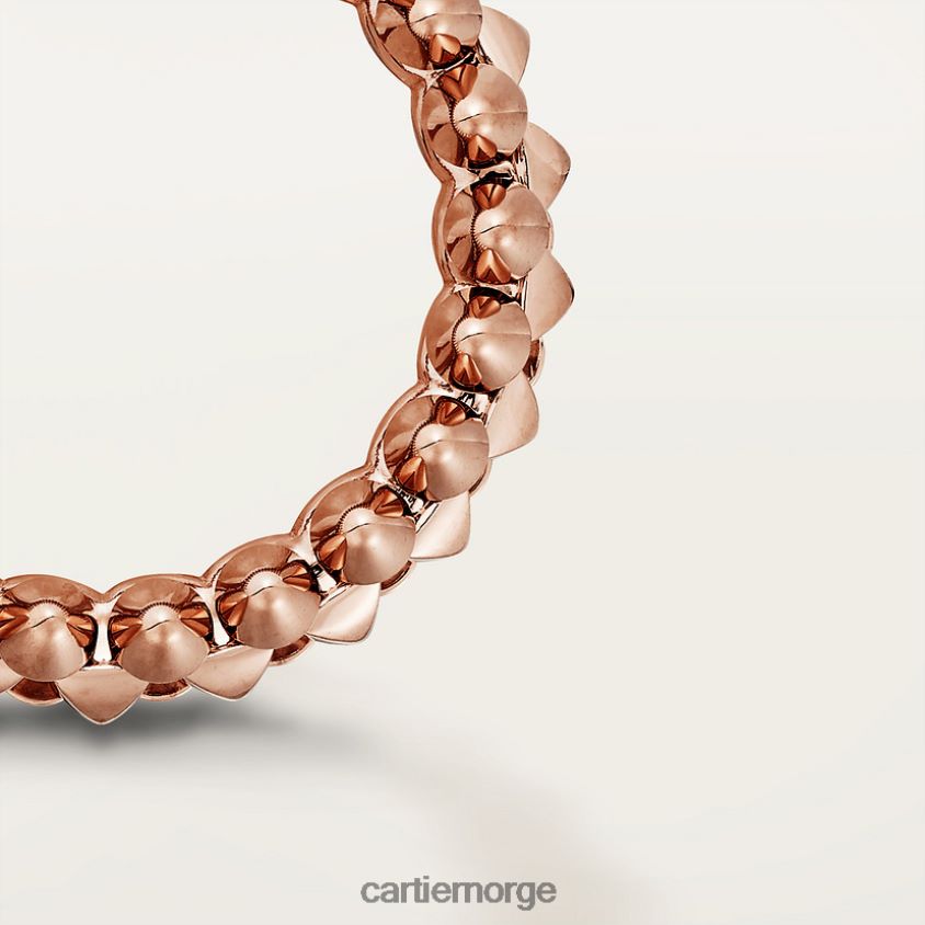 smykker Cartier clash ring liten modell Rose gull F4466N115