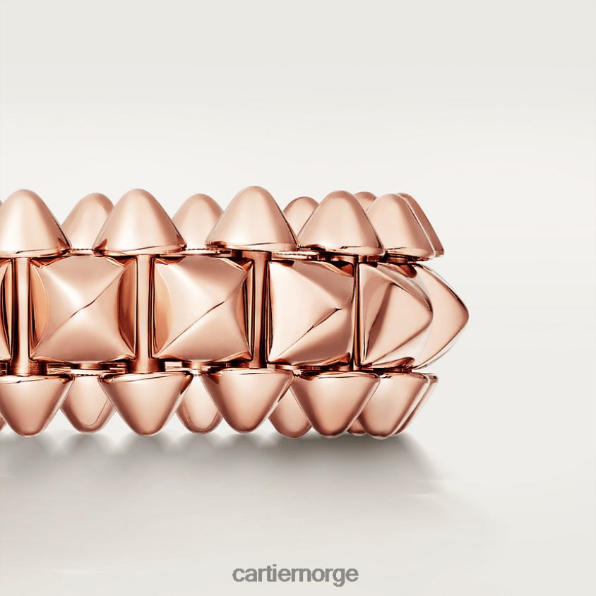 smykker Cartier clash ring medium modell Rose gull F4466N116