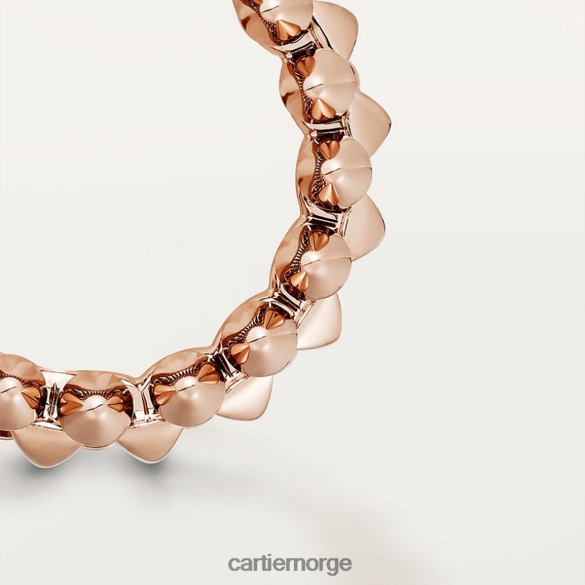 smykker Cartier clash ring medium modell Rose gull F4466N116