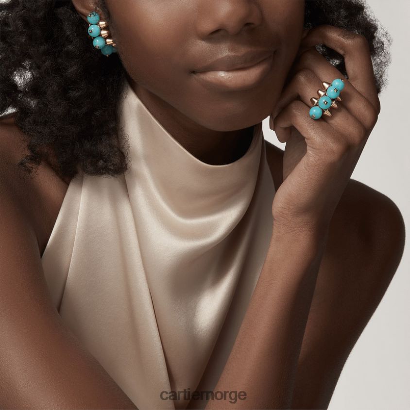 smykker Cartier clash ring, xl modell stilig F4466N122