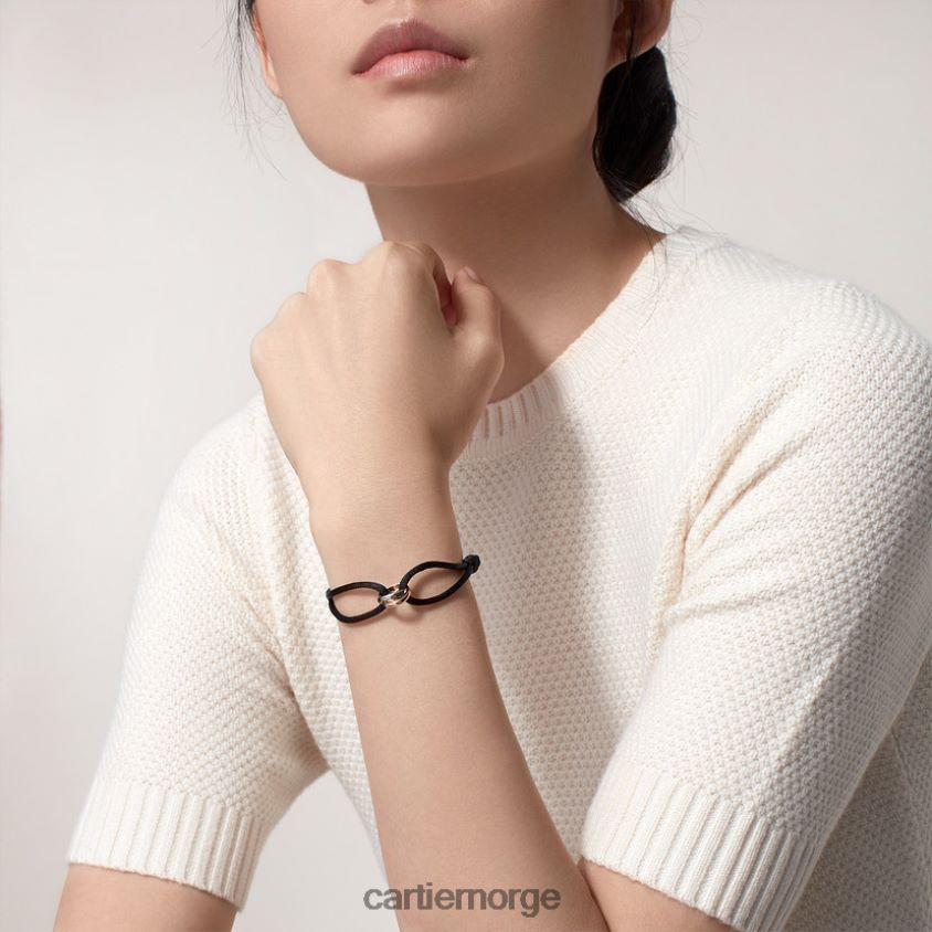 smykker Cartier trinity armbånd 3 gull F4466N220