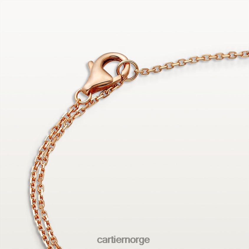 smykker Cartier trinity armbånd 3 gull F4466N221