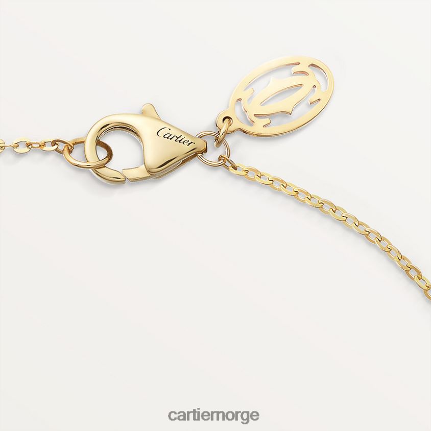 smykker Cartier trinity armbånd 3 gull F4466N223