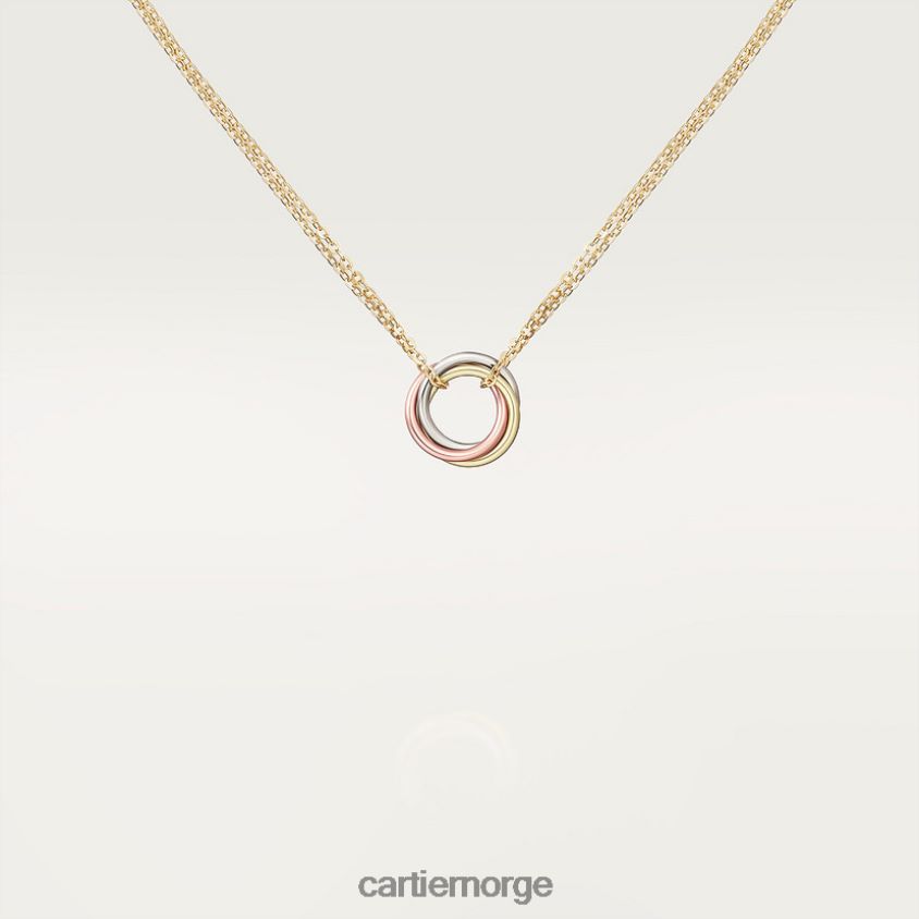 smykker Cartier trinity kjede 3 gull F4466N404