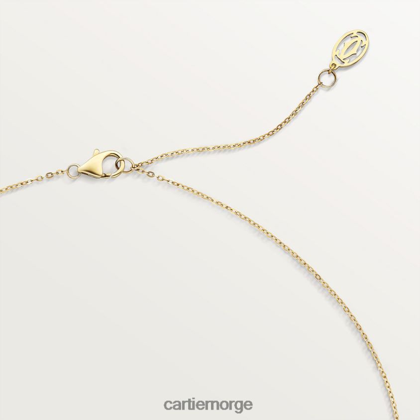 smykker Cartier trinity kjede 3 gull F4466N405