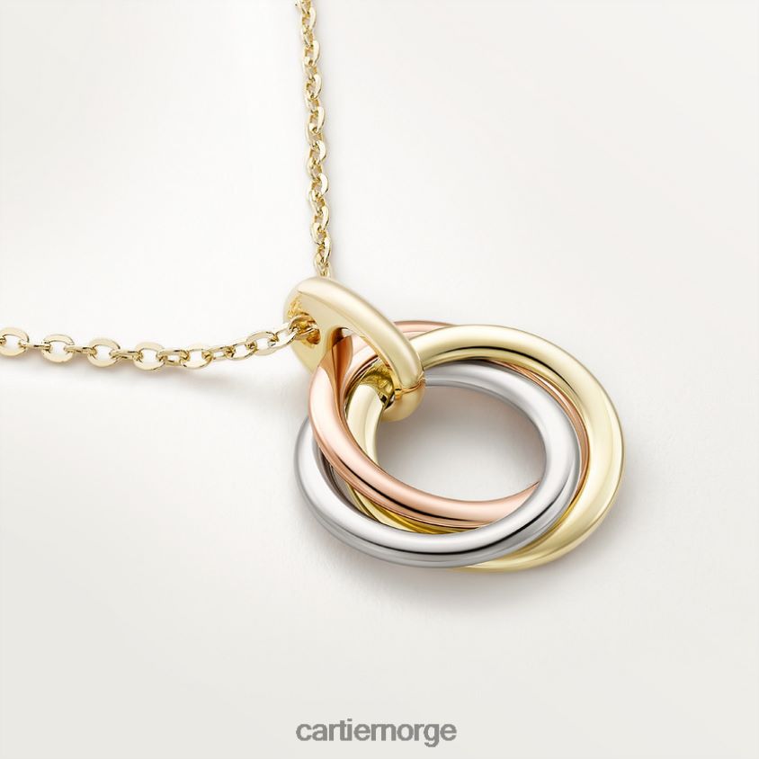 smykker Cartier trinity kjede 3 gull F4466N406